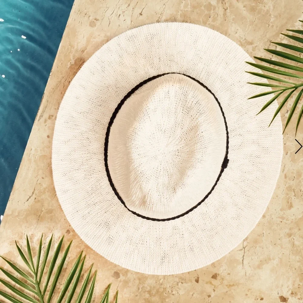 RACHEL ZOE COLLECTION Foldable Riviera Hat